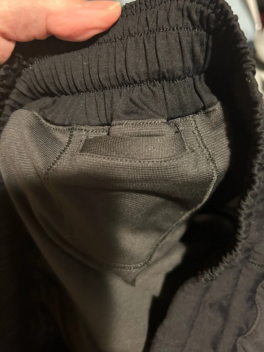 lululemon athletica Black Women’s Athletic Shorts with Zipper Pocket